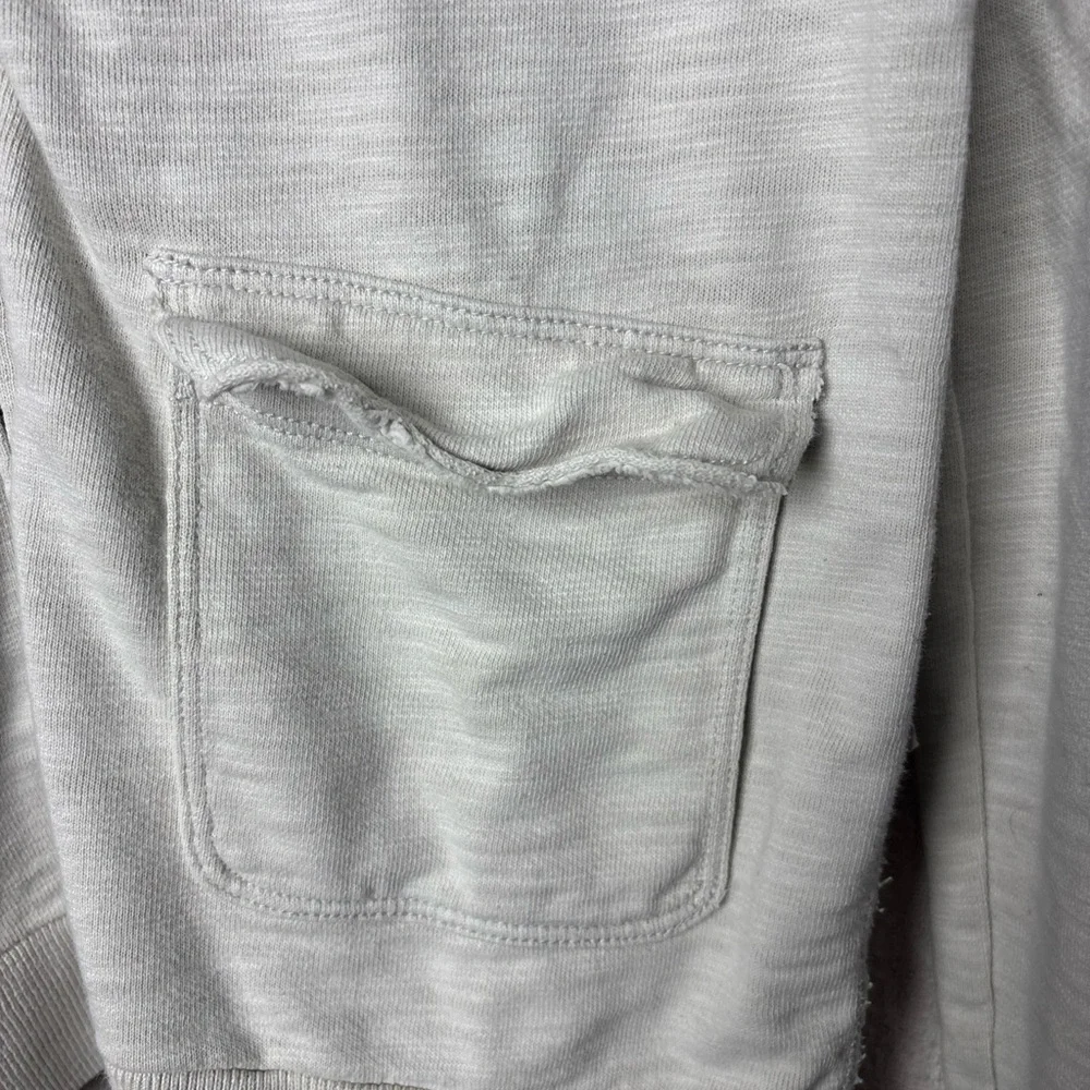J. Crew Heather Gray‎ Hoodie Blazer